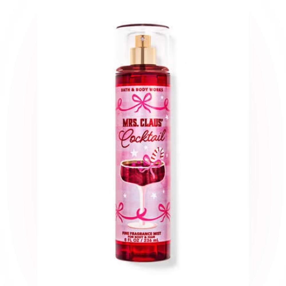 Bath&Body Works Mrs. Claus' Cocktail Body Spray NEW